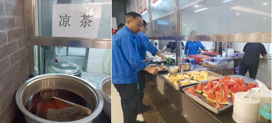 齐心协力战酷暑 关爱一线送清凉  万象城AWC各项目公司开展高温慰问及急救培训活动